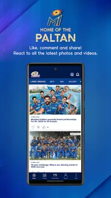 Mumbai Indians Official App android App screenshot 5